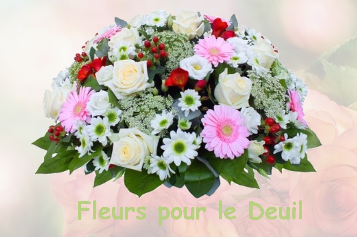 fleurs deuil SEYRESSE